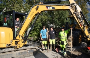 Utbygging av fiberkabelnettet i Kjpsvik